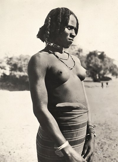Building an Empire in the Fascist age: Cunama girl, 1936 by Modestino Baldinetti